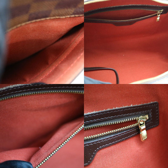 Louis Vuitton Nolita Damier Canvas Ebene Brown Handbag - Picture 9 of 9